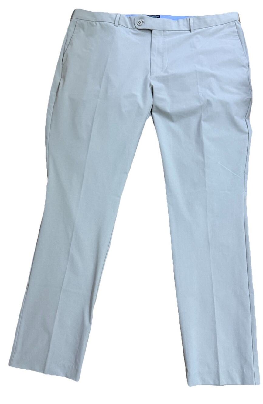 PETER MILLAR Men’s Crown Crafted Tailored Fit Oat Colored Dress Pants 42/32